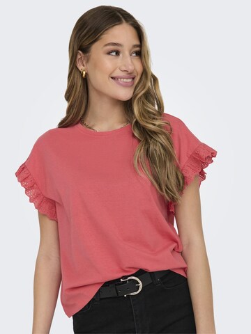 T-shirt 'Iris' ONLY en rose