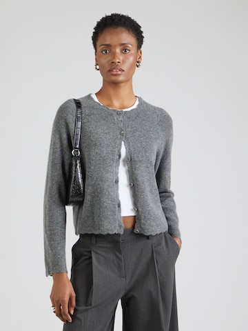 PIECES Вязаная кофта 'PCRATH' в Серый: спереди