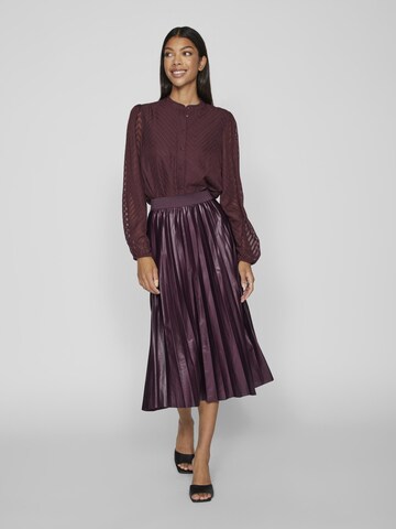 VILA Skirt in Purple