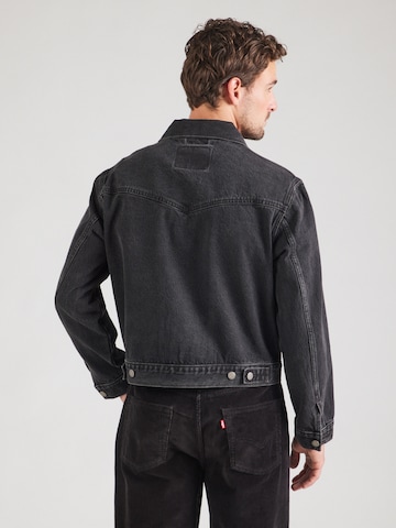 LEVI'S ® Kevad-sügisjope 'Western Trucker', värv must