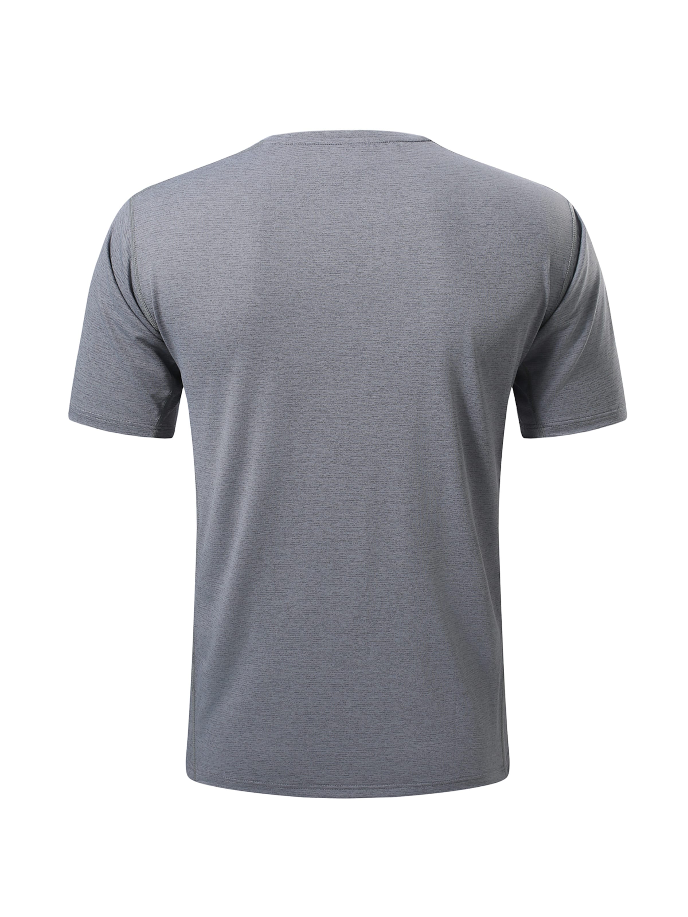 YOUTHUP Funktionsshirt 'Feuchttrans'‌‌‌ in Grau
