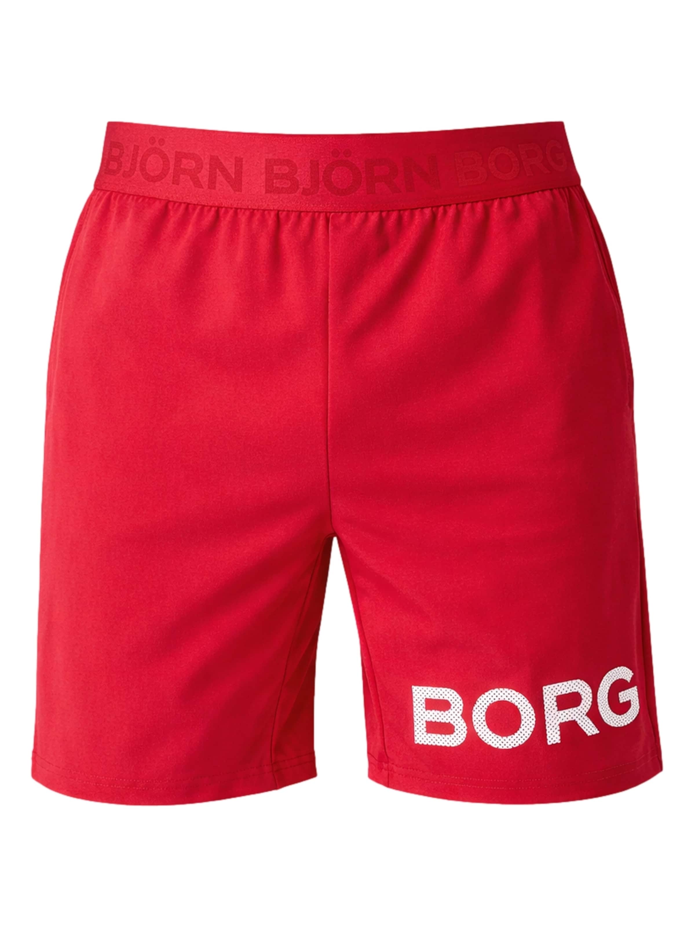 regular Pantaloni di BJÖRN BORG in rosso: frontale
