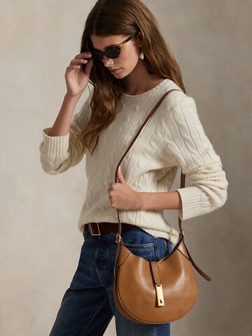 Polo Ralph Lauren Õlakott, värv pruun