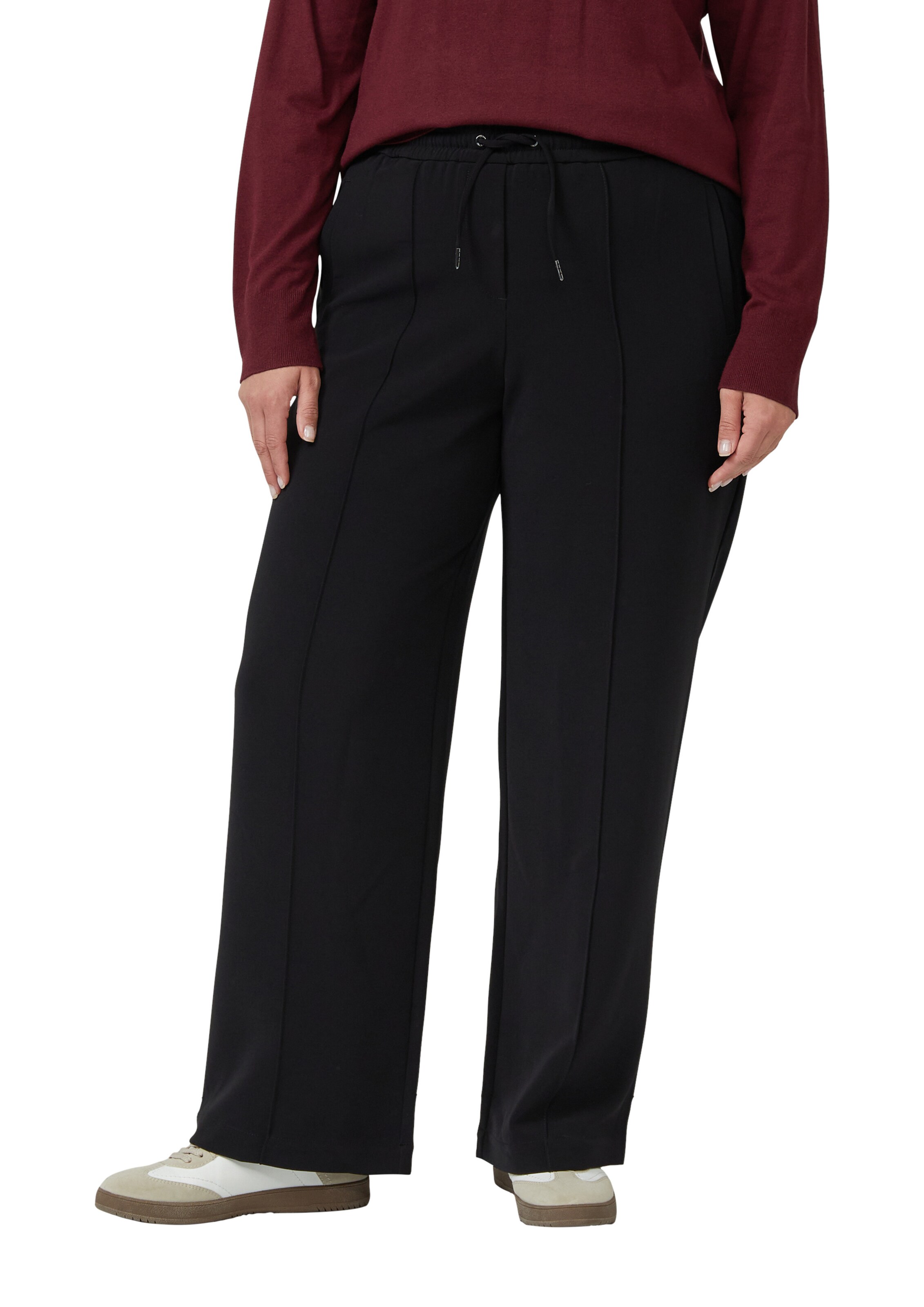 Regular Pantalon s.Oliver en noir : devant