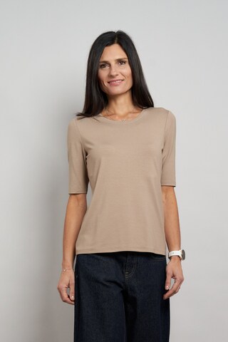 Seidel Moden T-Shirt in Braun: Vorderseite