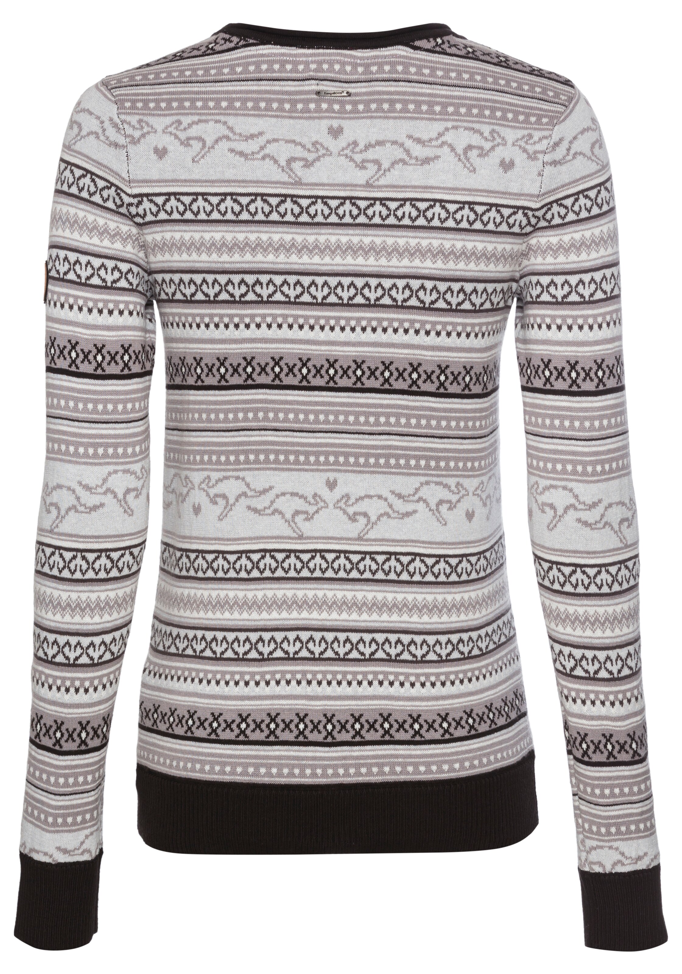 KangaROOS Pullover in Schwarz