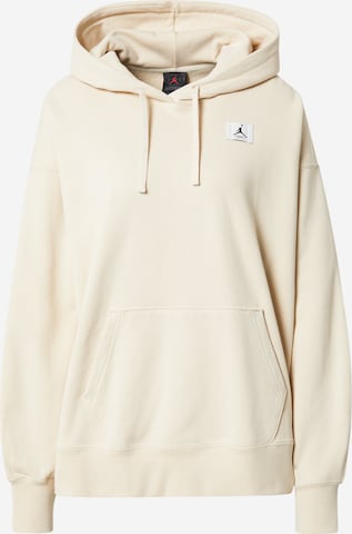 Jordan Sport sweatshirt i beige: framsida