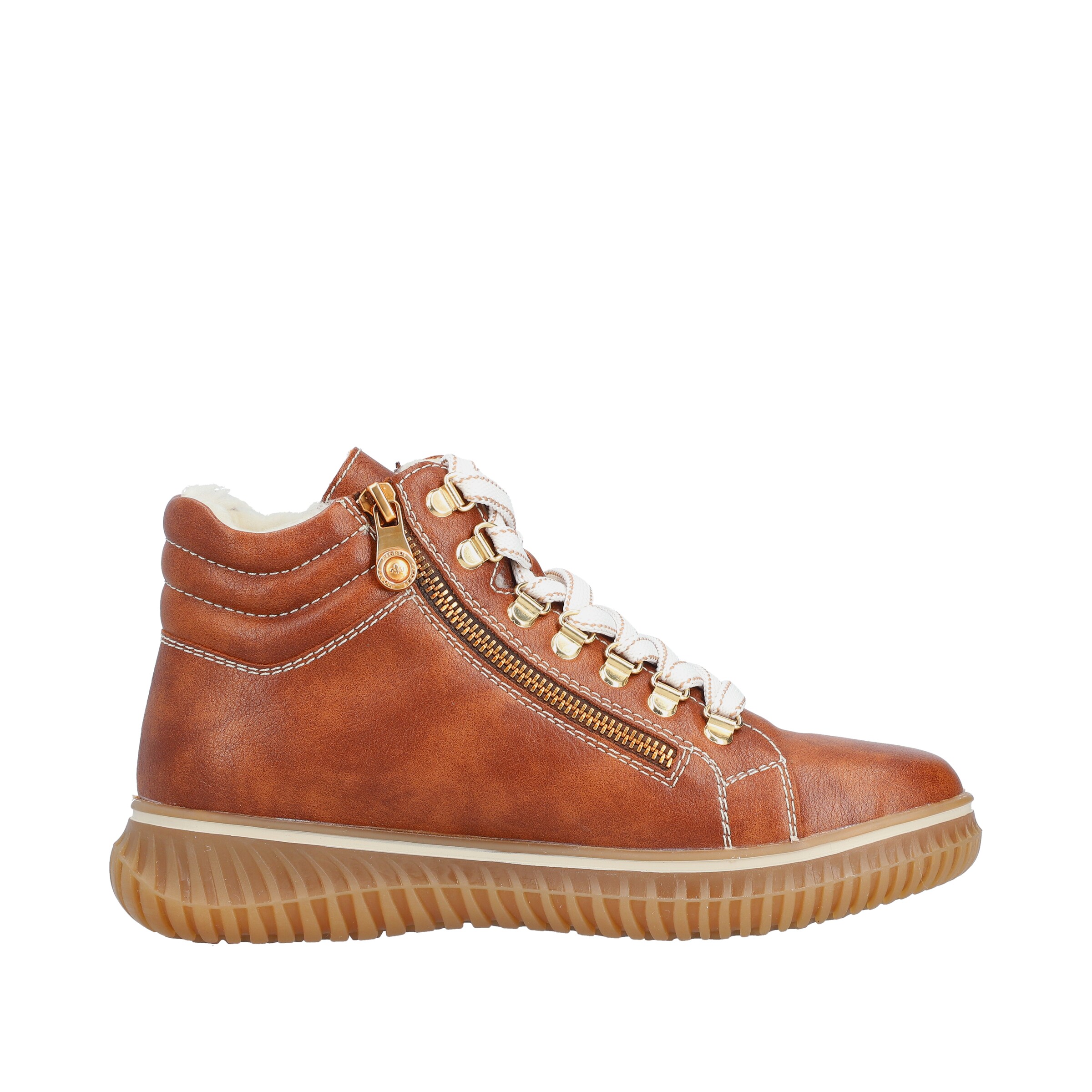 Baskets hautes Rieker en marron
