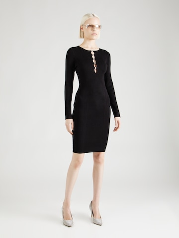 GUESS - Vestido de malha 'Melissa' em preto