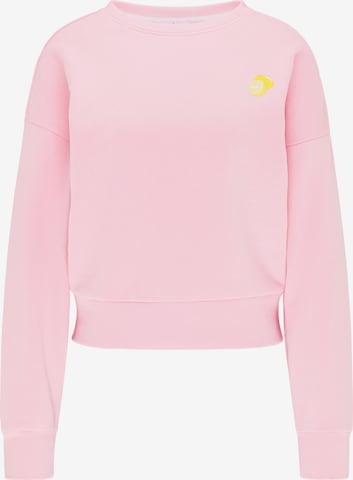 Sweat-shirt MYMO en rose : devant