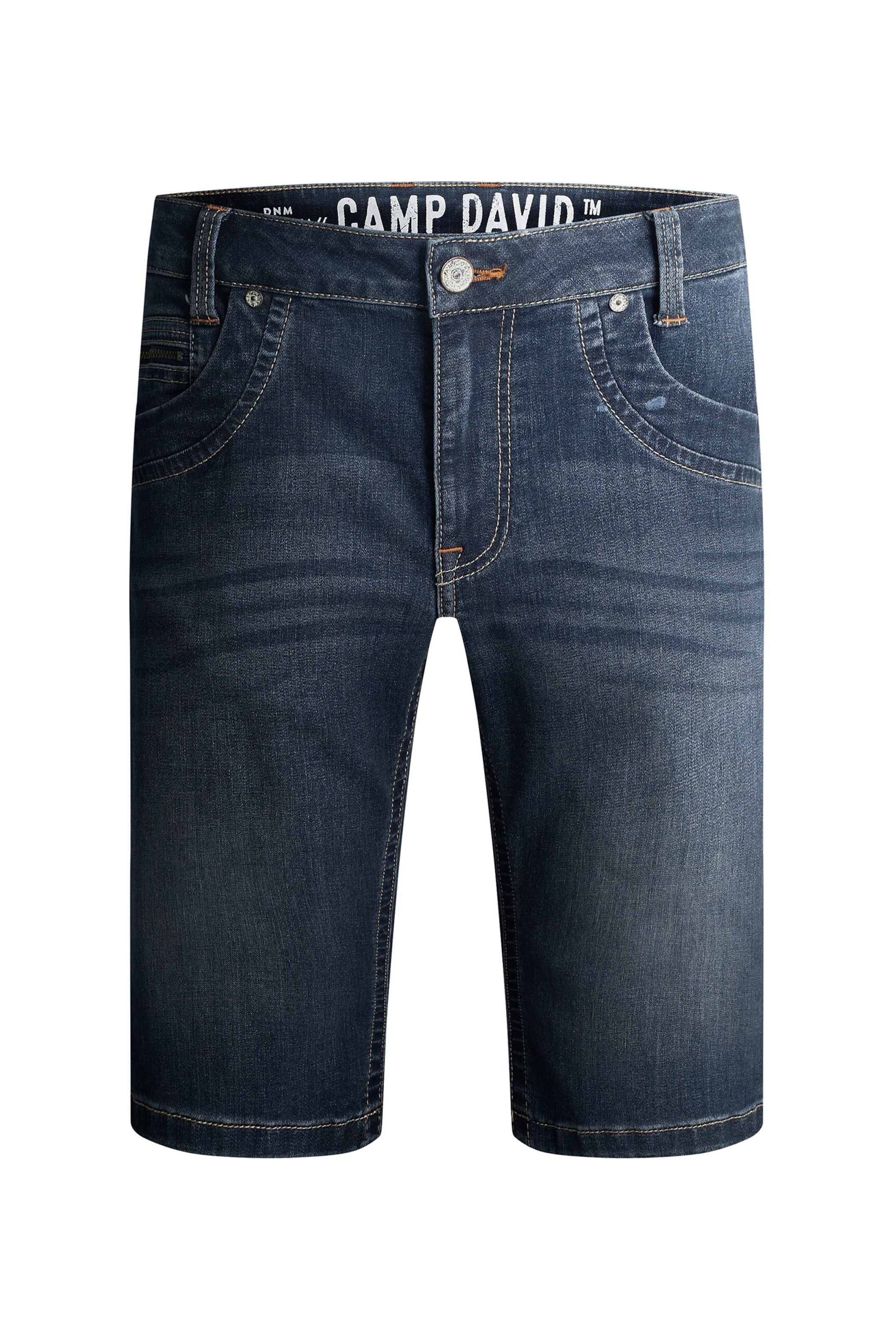 CAMP DAVID Regular Jeans in Blue: front