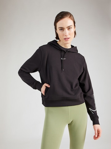 NIKE Sport sweatshirt 'One' i svart: framsida