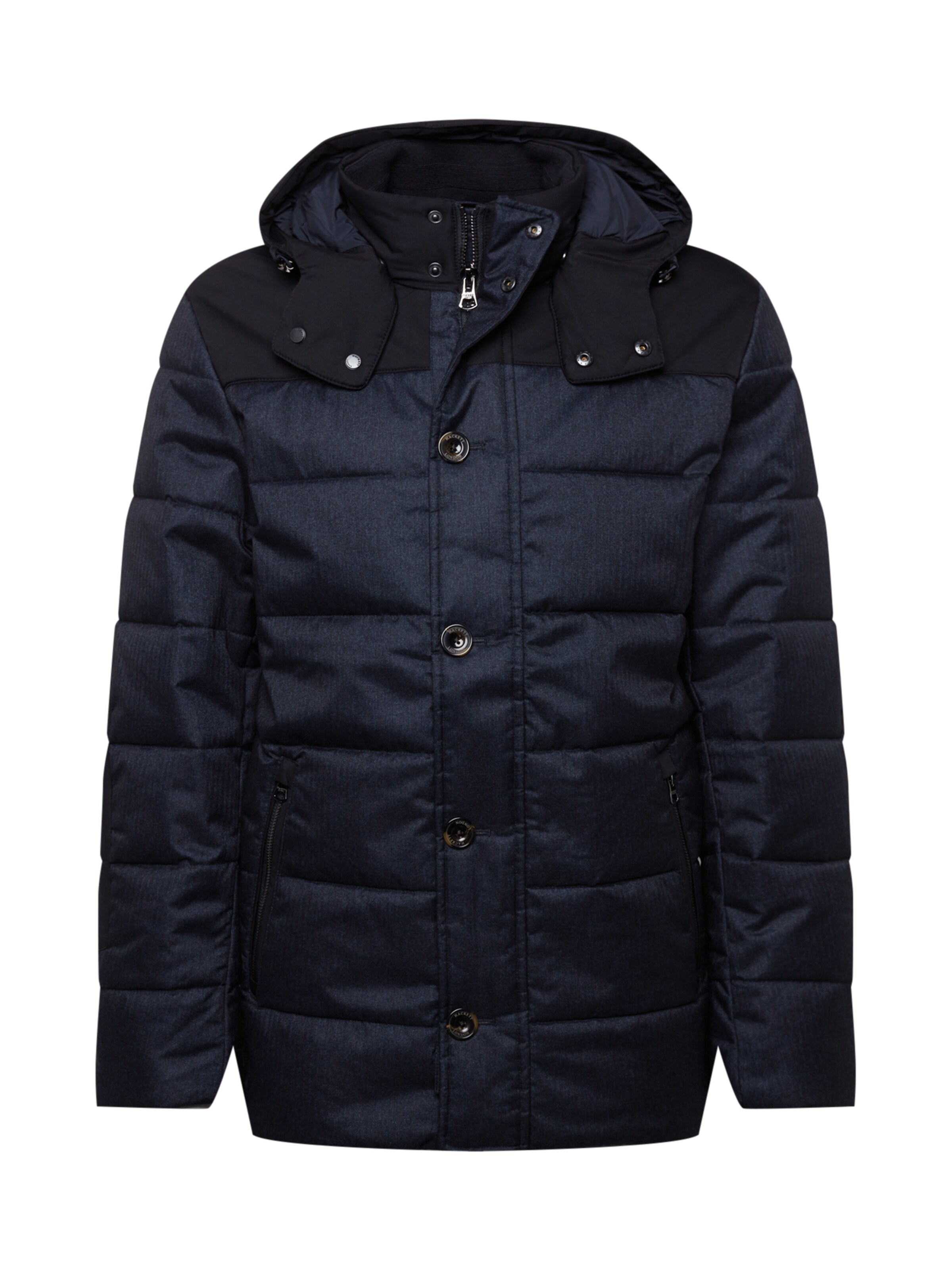 Premium Uomo Hackett London Giacca di mezza stagione in Navy Premium Uomo Hackett London Giacca di mezza stagione in Navy