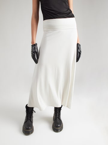 WEEKDAY Rok 'June' in Wit: voorkant