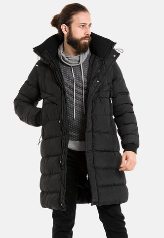 CIPO & BAXX Winterparka in Zwart