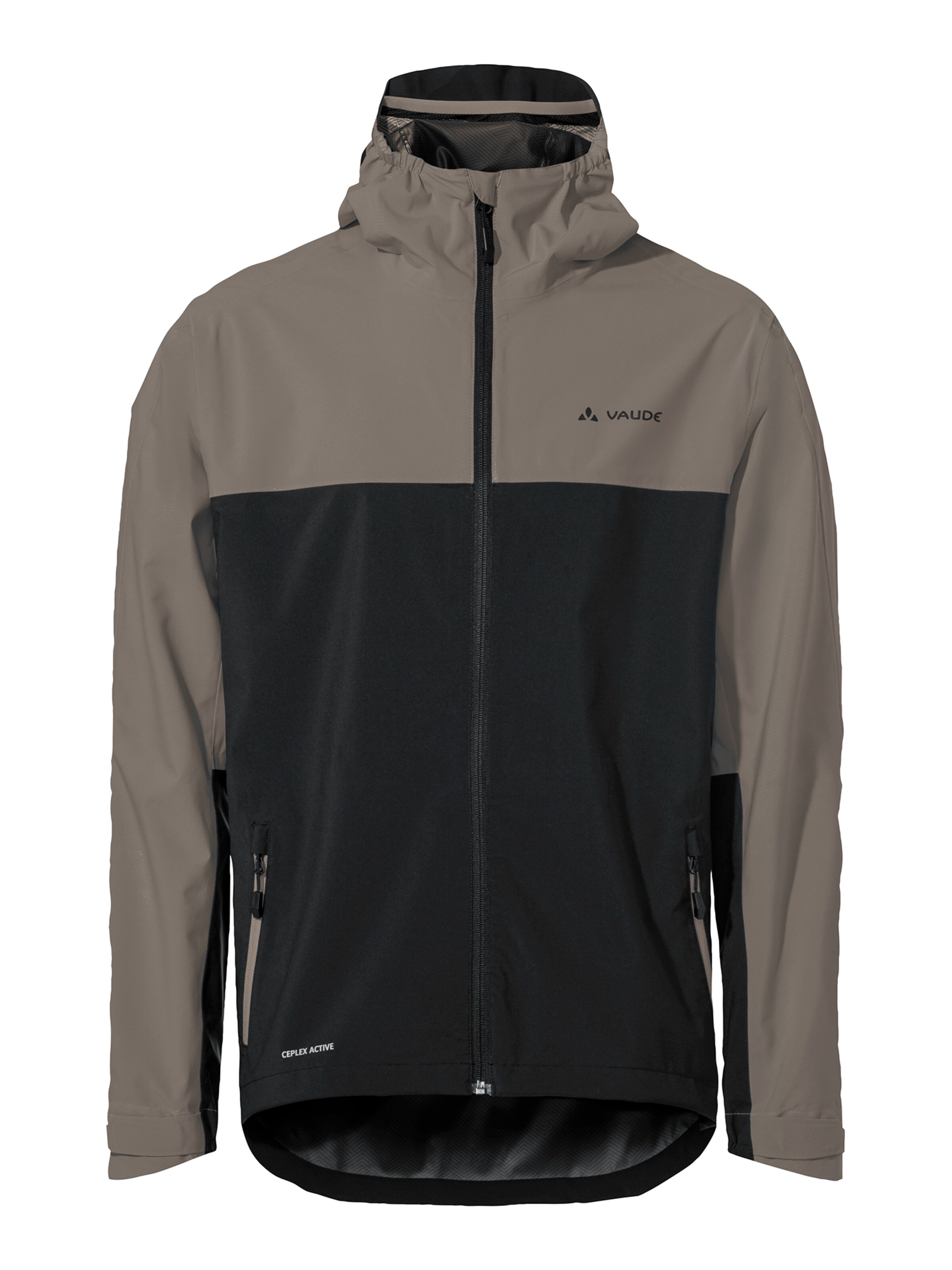 VAUDE Outdoorjacke 'Moab' in Braun: Vorderseite