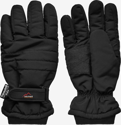 normani Sporthandschuhe 'Snowguard Pro' in schwarz, Produktansicht