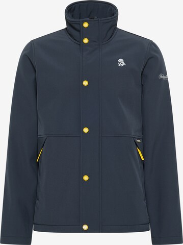 Schmuddelwedda Between-season jacket 'Albee' in Blue: front