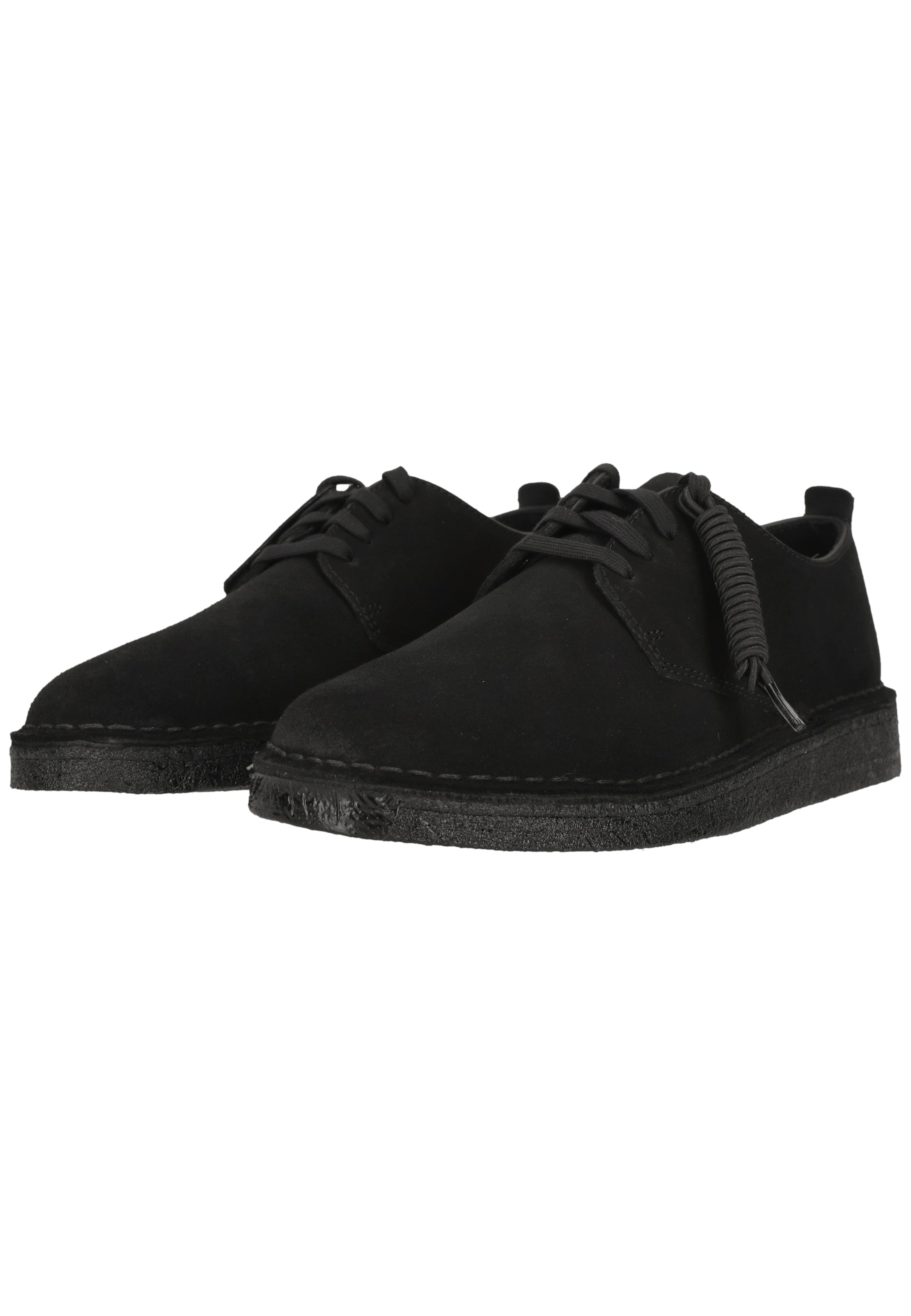 CLARKS Athletic lace-up shoe 'Coal London Black Sde' in Black