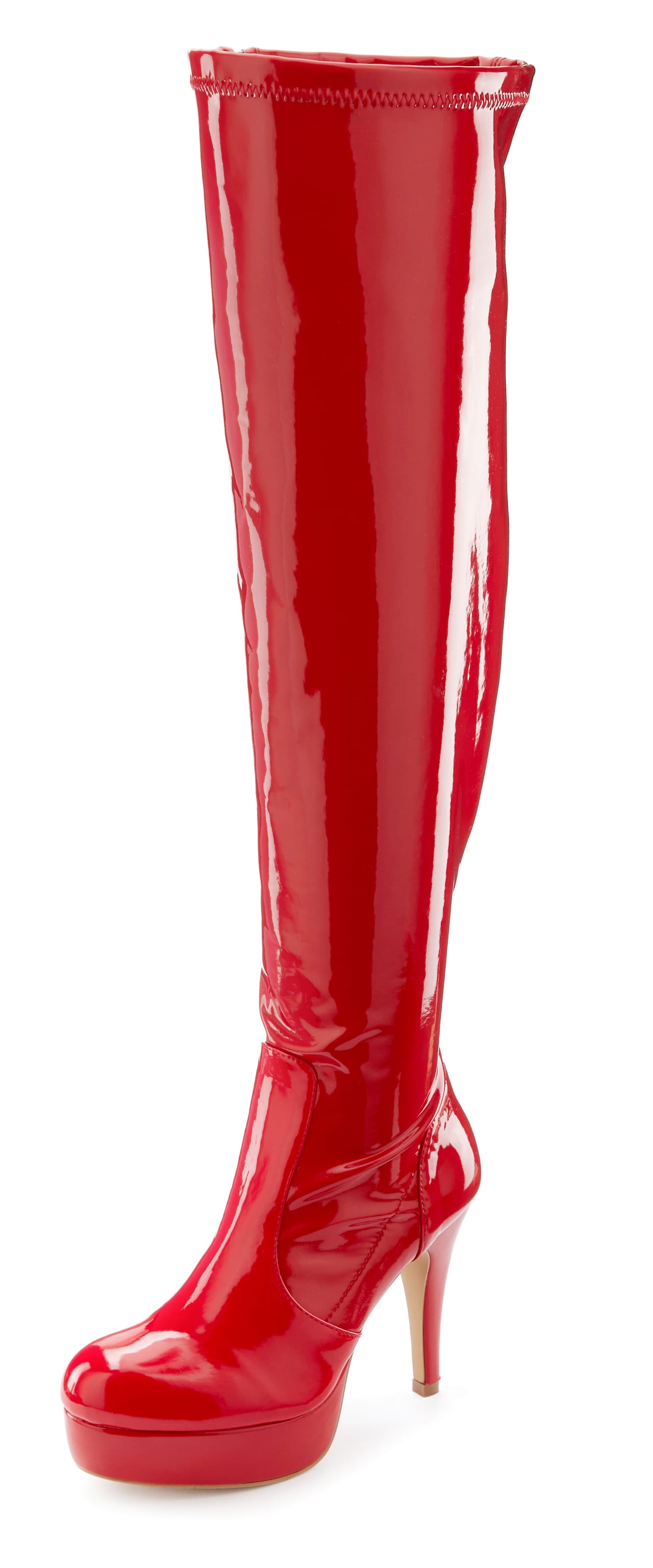 LASCANA Belle Affaire Overknees in Rot: Vorderseite