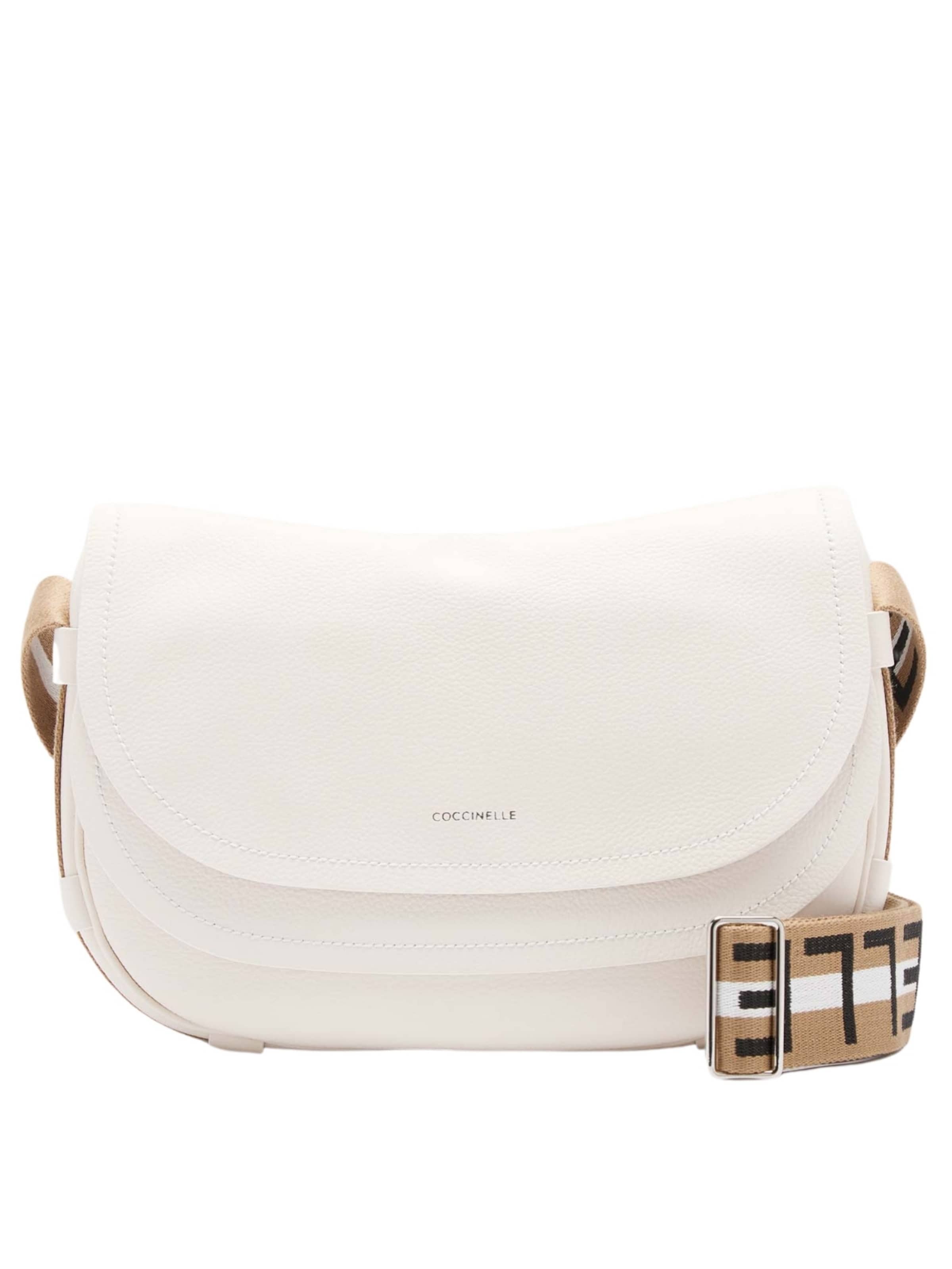 Coccinelle - Bolso de hombro 'COCCINELLE RAQUEL' en blanco: frente