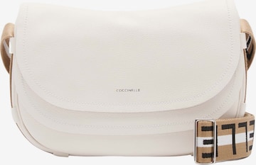 Borsa a spalla 'COCCINELLE RAQUEL' di Coccinelle in bianco: frontale