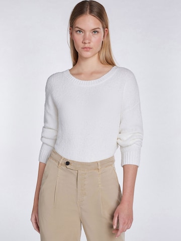 SET Sweter w kolorze biały: przód