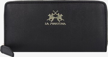 La Martina Wallet 'Marilena' in Black: front