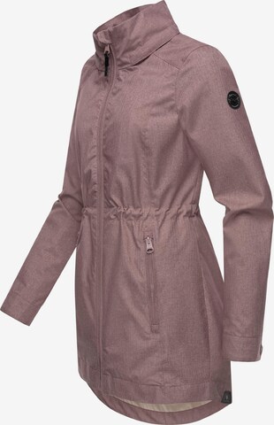Cappotto funzionale 'Dakkota II' di Ragwear in lilla