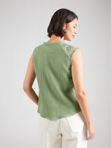 VERO MODA Bluse 'VMNATALI' i grøn