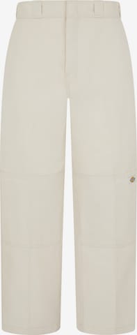 DICKIES Loose fit Trousers with creases in Beige: front