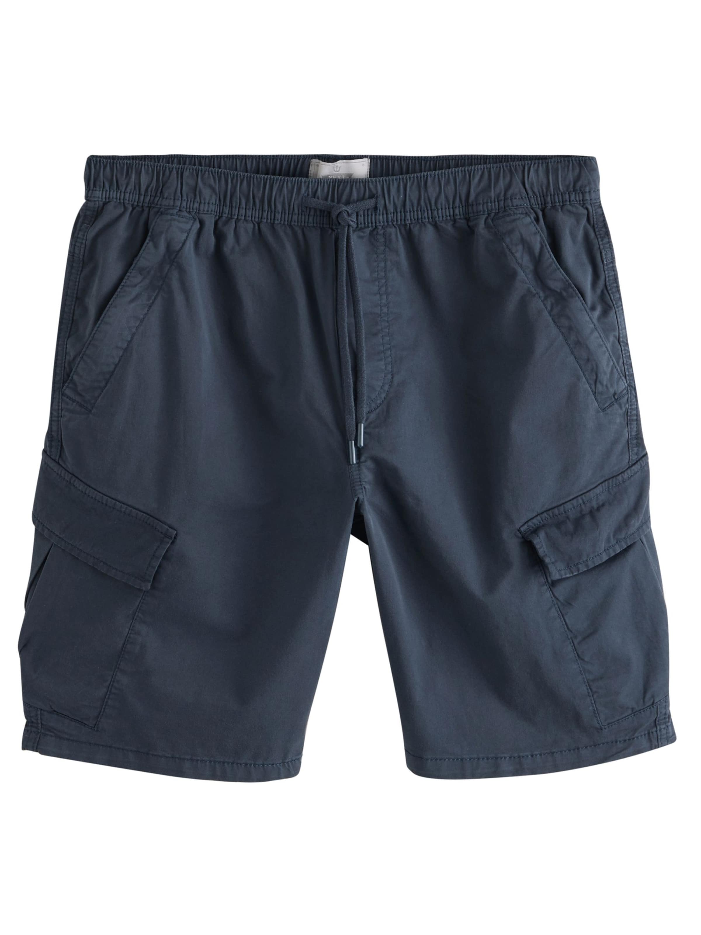 Next Regular Карго панталон в синьо: отпред