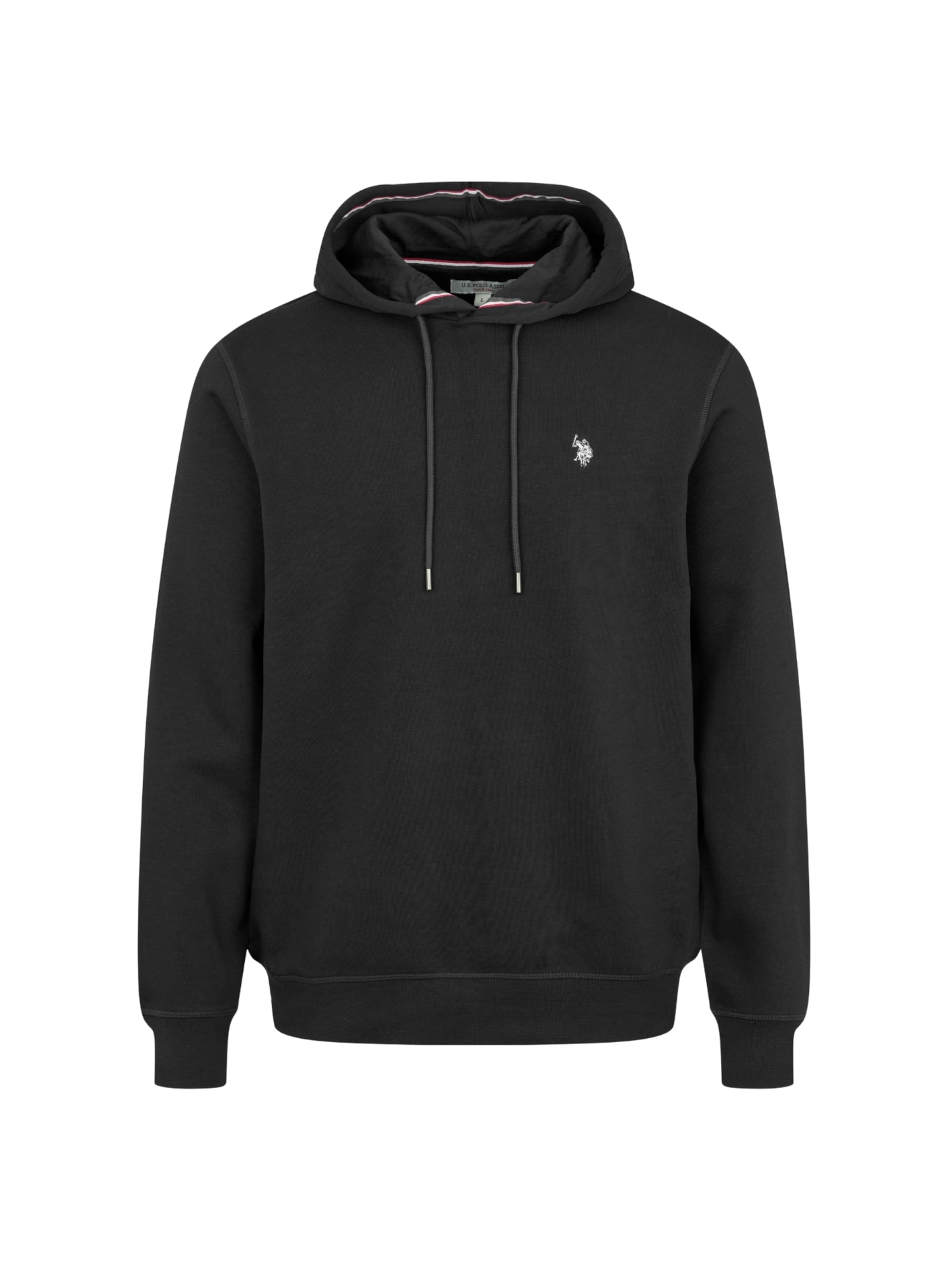 U.S. POLO ASSN. Sweatshirt 'Toke' in Schwarz: Vorderseite