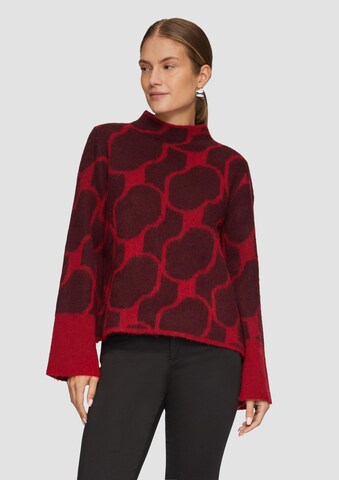 s.Oliver BLACK LABEL Trui in Rood: voorkant