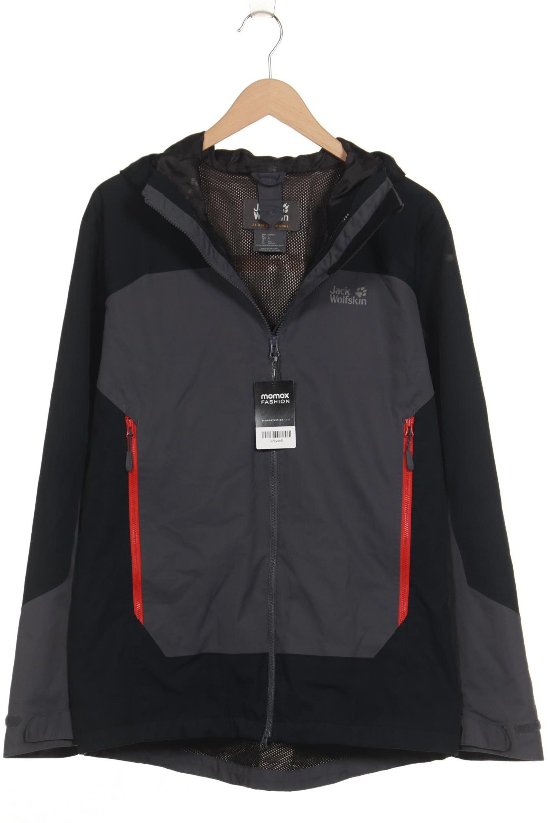 JACK WOLFSKIN Jacket & Coat in L in Grey: front
