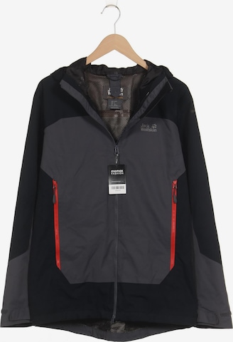 JACK WOLFSKIN Jacke L in Grau: Vorderseite