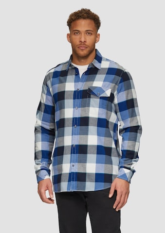 s.Oliver Regular fit Overhemd in Blauw: voorkant