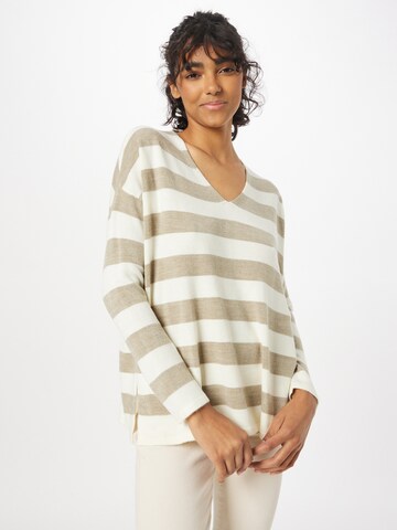 Pull-over 'AMALIA' ONLY en marron : devant