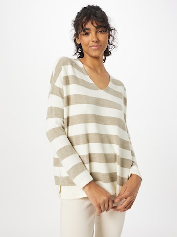 ONLY Sweater 'AMALIA' in Brown: front