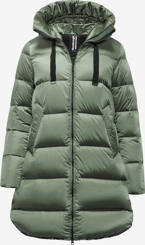 BOMBOOGIE Winter Coat in Green: front