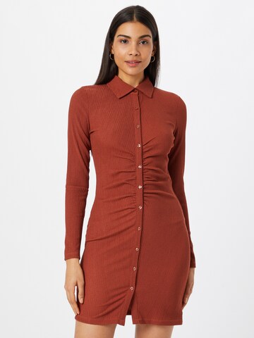 Robe-chemise 'Honey' ONLY en rouge : devant