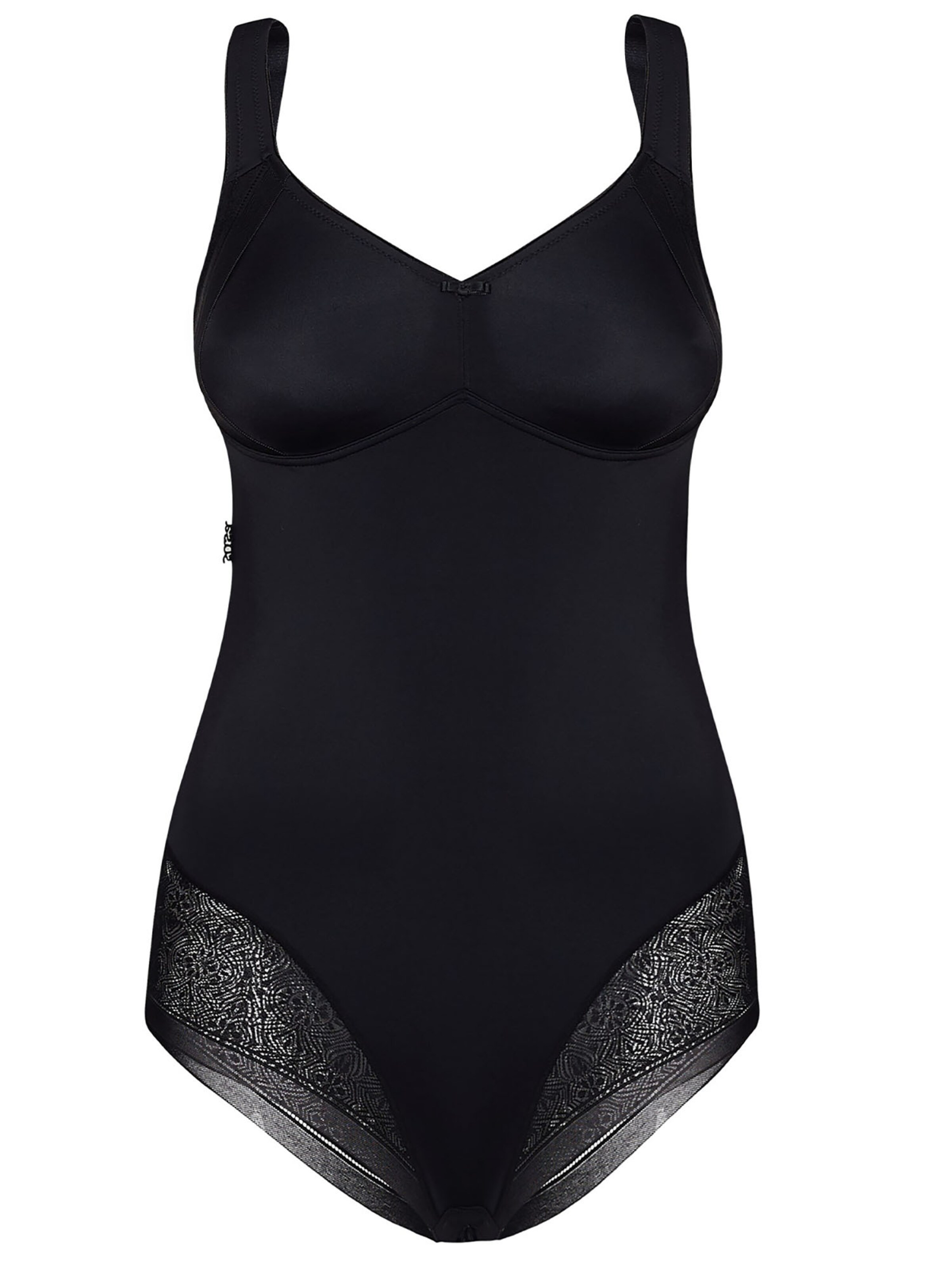 SUSA Body 'Milano'‌‌‌‌‌‌‌‌‌ in Schwarz: Vorderseite