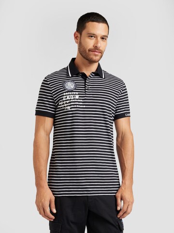 CAMP DAVID - Camiseta en negro: frente