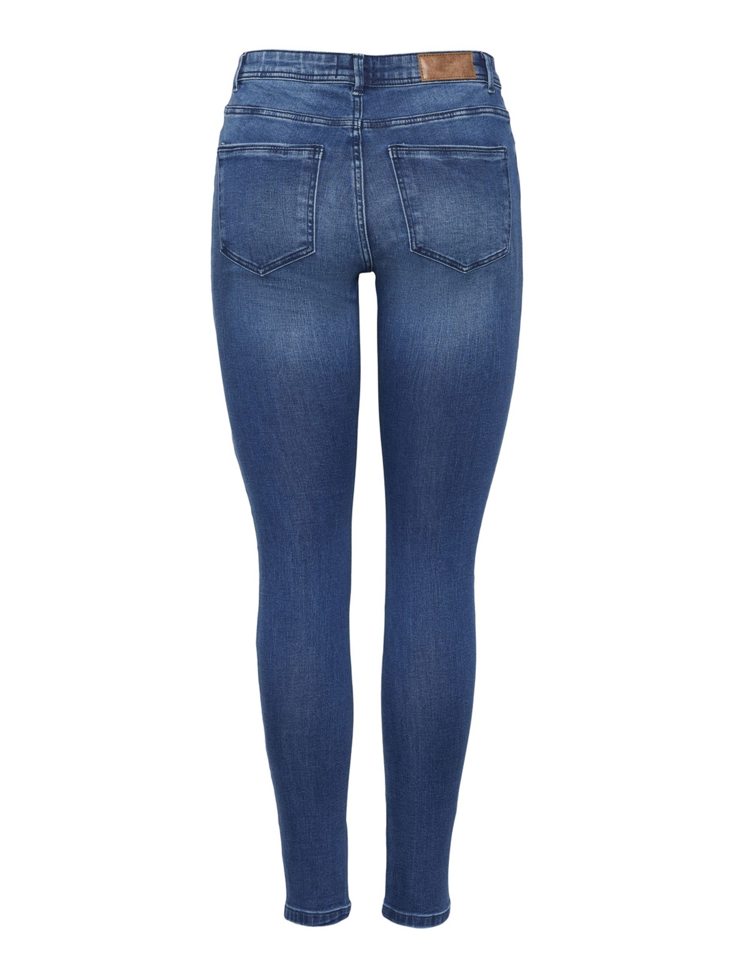 Vero Moda Curve Skinny Jeans 'VMCTANYA ' i blå