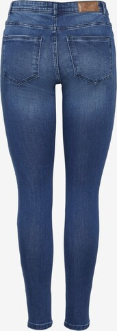 Vero Moda Curve Skinny Jeans 'TANYA' in Blauw