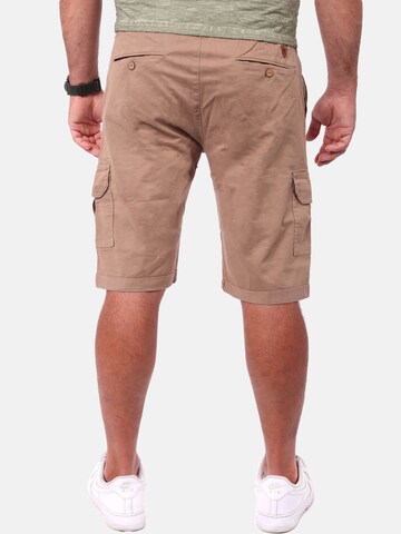 Reslad Regular Cargo Pants 'kurze Cargo-Shorts' in Beige