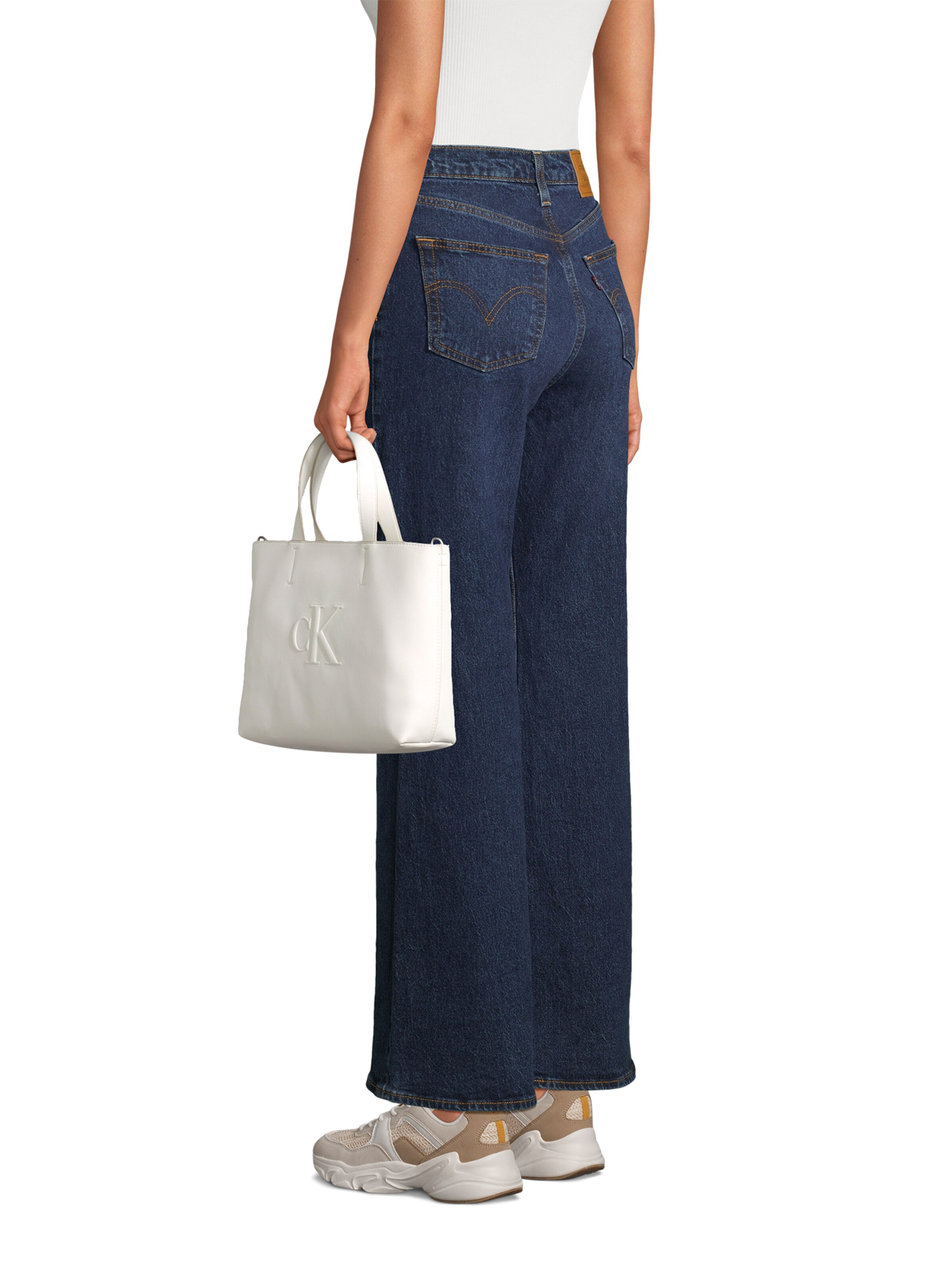 Calvin Klein Kabelka - Biela