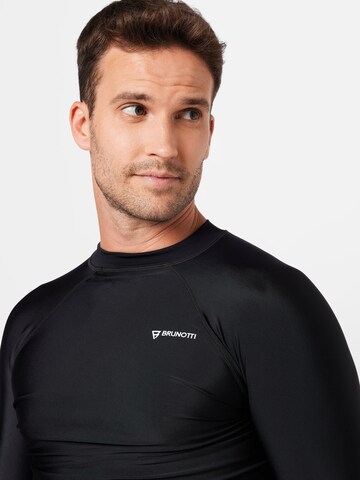 BRUNOTTI - Camisa funcionais 'Surflino' em preto