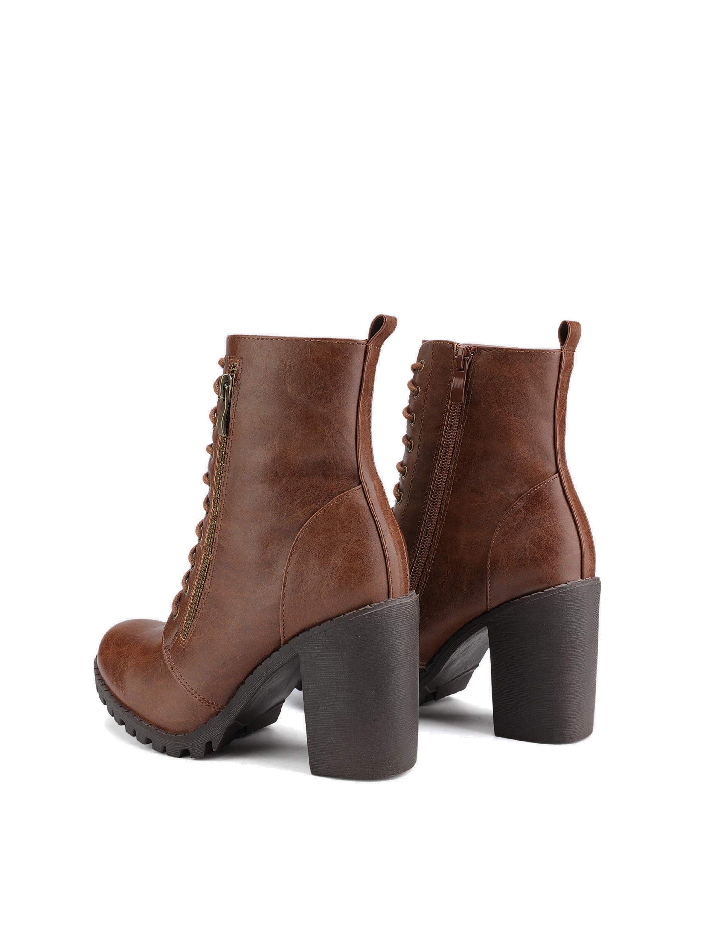 Boots 'DREAM PAIRS Damen Stiefel Stiefeletten' di Dream Pairs in marrone