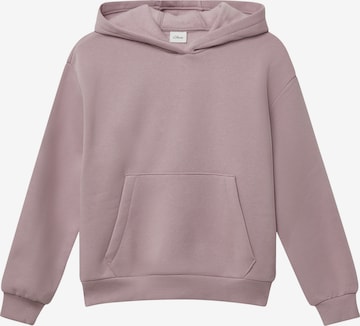 s.Oliver Sweatshirt in Roze: voorkant